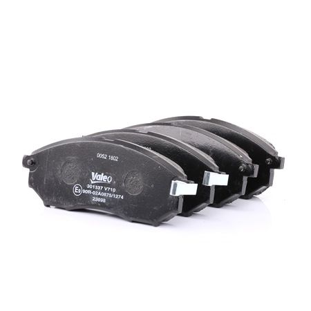 INFINITI VALEO Pastilhas de freio 301337