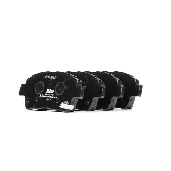 VALEO 301737 Bremseklosser Toyota Yaris Verso 1.4 D-4D (NLP20_, NLP22_) 75 hk 1ND-TV