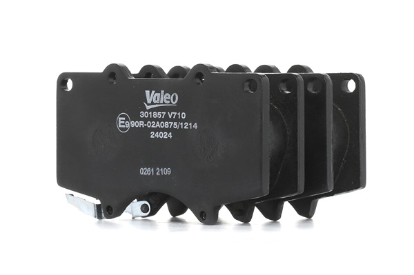 Comprar baratas 301857 Pastilhas FIRST, Eixo dianteiro, sem chapa anti-ruído de VALEO 0446504070, 446504070