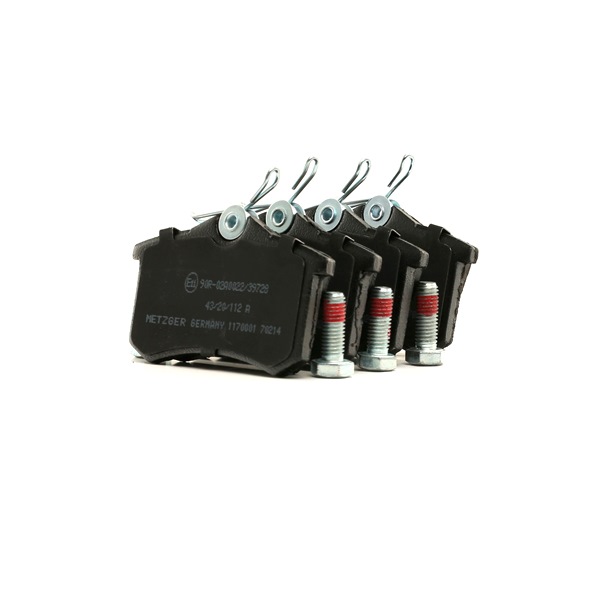 METZGER 1170001 Jarrupalat Passat 3b5 2.5 TDI Syncro/4motion 150 hv AFB