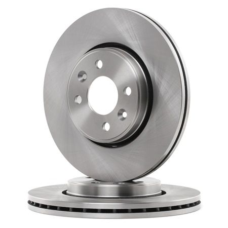 Comparare 82B0217 Dischi freno ventilato, Assale anteriore, Ø: 279,7mm, Non rivestito, Ghisa, senza viti/bulloni da RIDEX a buon mercato