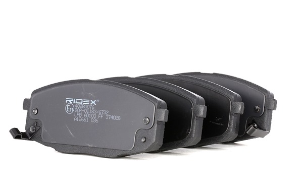 RIDEX 402B0076 Bremseklodser Hyundai i30 FD Kombi 2.0 CRDi 136 HK D4EA