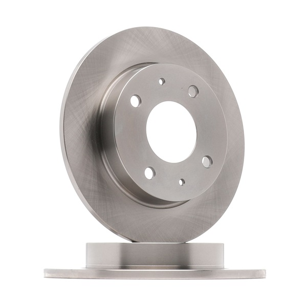 Koop 82B0053 Remschijven volledig, Achteras, Ø: 250mm, Geen coating, Gietijzer, Zonder schroeven van RIDEX 4544200072 goedkope