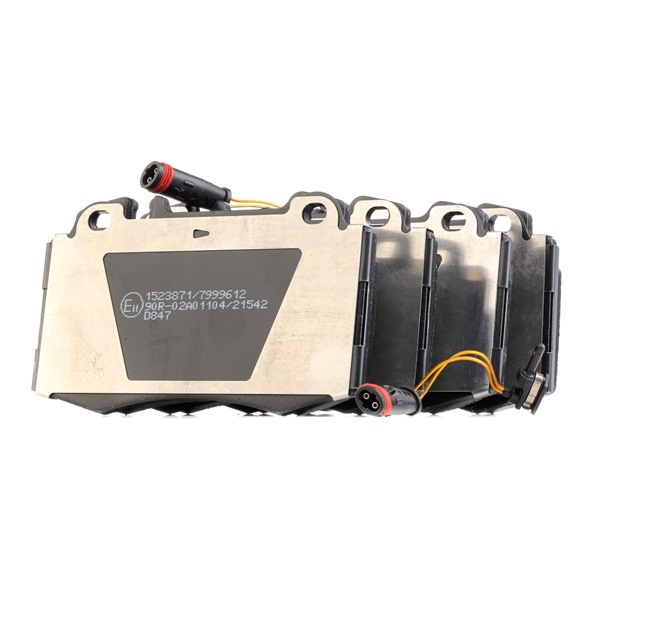 RIDEX 402B0199 Τακάκια φρένων Mercedes S211 E 270 CDI 2.7 (211.216) 177 PS OM 647.961