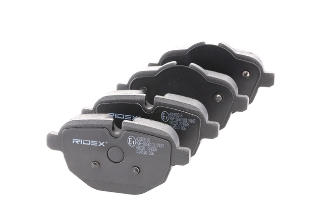 Buy cheap 402B0318 Brake pads Rear Axle from RIDEX 34206877648, 34206879857, 34212449288