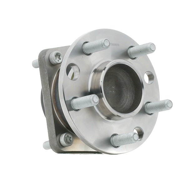 654W0014 RIDEX Radlagersatz Hinterachse beidseitig, mit integriertem Radlager, mit integriertem ABS-Sensor, mit Schrauben, mit Anbau-/Befestigungsmaterial
