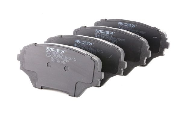 RIDEX 402B0211 Bremseklodser Toyota Rav4 2 2.4 4WD (ACA23, ACA22) 152 HK 2AZ-FE