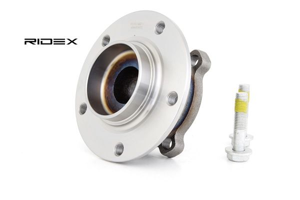 kupić tanie 654W0432 Zestaw łożysk koła oś przednia po obydwu stronach, ze śrubami od RIDEX 31222348051, 31226760177, 31226765601