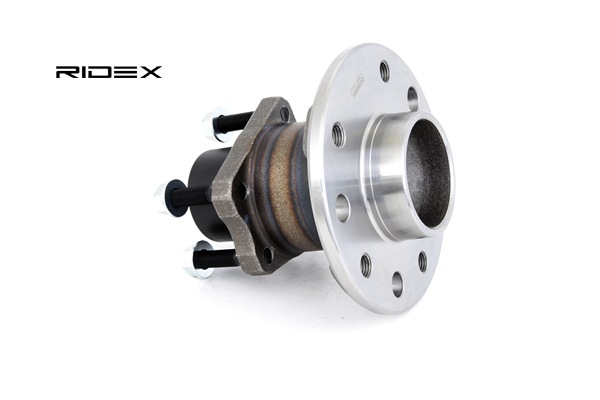 Koop 654W0052 Wiellager Achteras links en rechts, Met ingebouwde magnetische sensorring van RIDEX 12413201, 12413221, 9119931, 09119931, 9119931, 9119931 goedkope