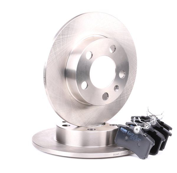 rendelés olcsó SKBK-1090001 Fék készlet, tárcsafék hátsótengely, Ø: 230mm, tele ől STARK