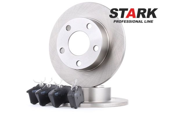 STARK SKBK-1090051 Remschijven en -blokken Passat 3B6 2.0 130 Pk ALT