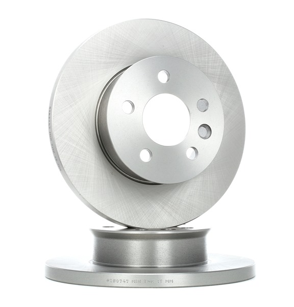 RIDEX 82B0747 Bremsscheiben VW T4 1.9 D 61 PS 1X