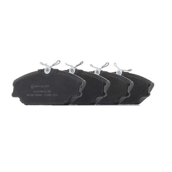 METZGER 1170084 Bremsbeläge Renault Scenic 1 1.6 (JA00, JA16, JA15, JA19, JA1V, JA2B, JA2C, JA0B,... 107 PS K4M 776
