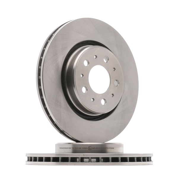 RIDEX 82B0239 Dischi freno Volvo C70 1 Cabrio 2.4 T 200 CV B 5244 T7