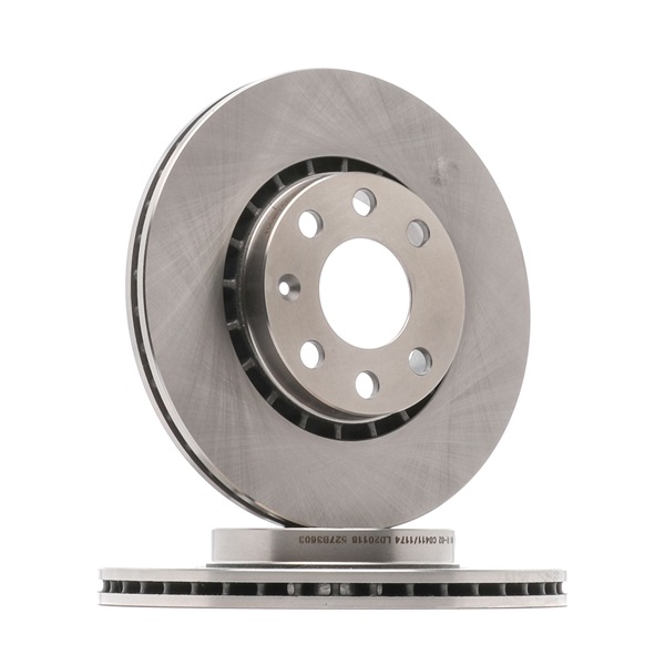 RIDEX 82B0452 Bremseskiver Opel Tigra S93 1.6 16V (F07) 100 HK C 16 SEL