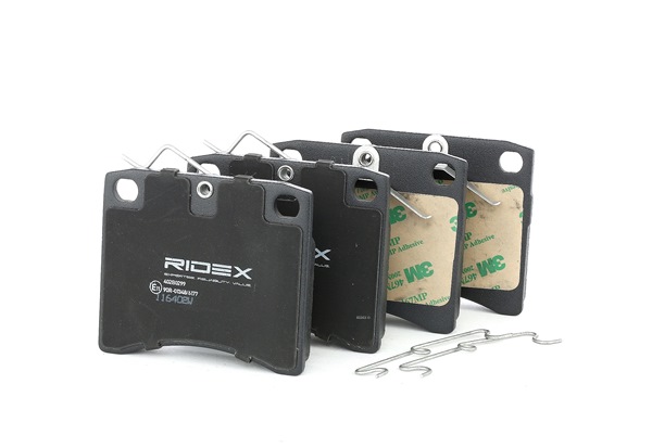 RIDEX 402B0299 Bremseklodser VW Transporter T4 1.9 D 61 HK 1X