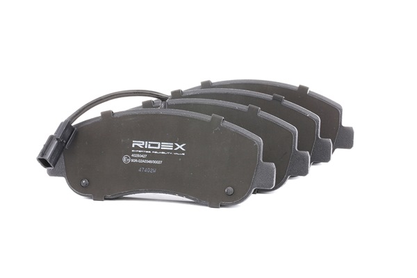 RIDEX 402B0427 Pastilhas de travão Renault Master 3 Van 2.3 dCi 100 FWD (FV0A, FV0B, FV0G, FV0K, FV0H) 101 cv M9T 670