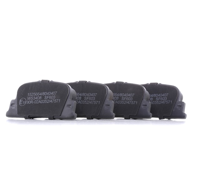 TOYOTA RIDEX Bremseklods 402B0517