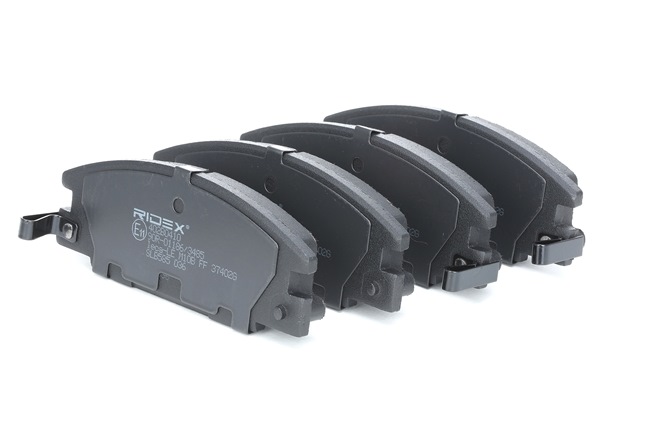RIDEX 402B0410 Bremseklodser OPEL Campo (TF0, TF1) 2.3 4x4 (TFS16) 94 HK 4 ZD1