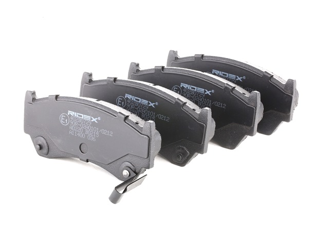 NISSAN RIDEX Remblokkenset 402B0729