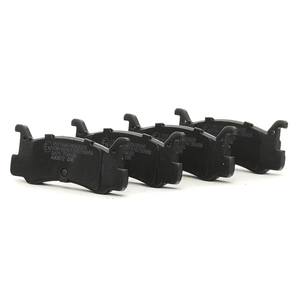 DAIHATSU RIDEX Bromsklossar 402B0655