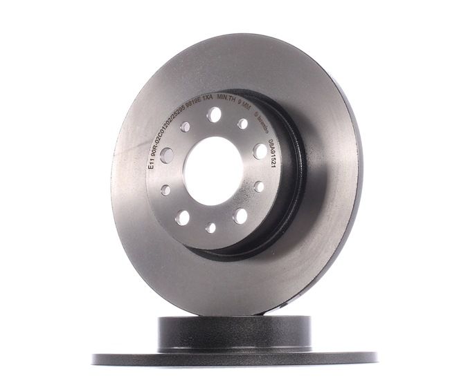 BREMBO 08.A915.21 Bremseskiver Fiat Tipo Stasjonsvogn 1.4 LPG (356WXF1B) 120 hk 940 B7.000