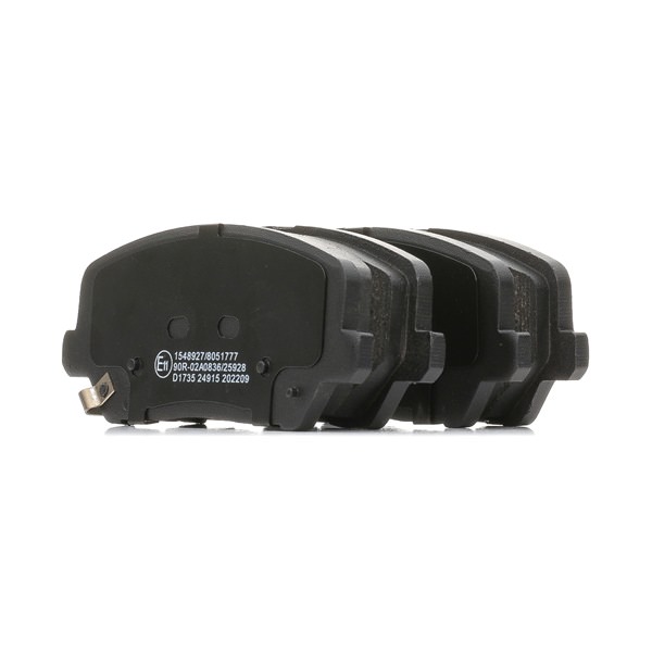 RIDEX 402B0787 Bremseklodser Hyundai i30 GD 1.8 150 HK