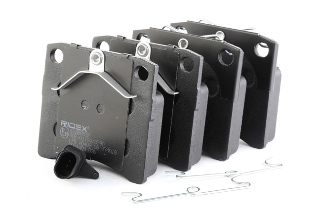 RIDEX 402B0932 Bremseklodser VW Transporter T4 1.8 67 HK PD