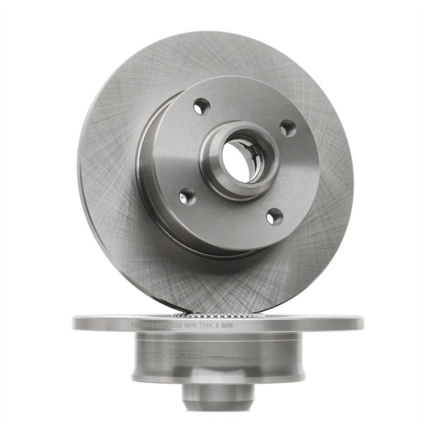 RIDEX 82B1102 Remschijven Passat 3a5 1.8 G60 Syncro 160 Pk PG