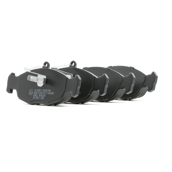 DAIMLER RIDEX Zestaw klocków hamulcowych 402B0978