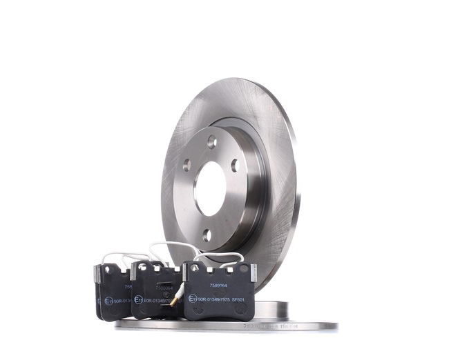 rendelés olcsó SKBK-1090099 Fék készlet, tárcsafék elsőtengely, Ø: 238mm, tele ől STARK 169004
