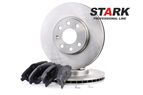 STARK SKBK-1090116 Discos y pastillas de freno VAUXHALL Corsavan Mk2 (C) (X01) 1.2 16V (F08) 75 cv Z 12 XE