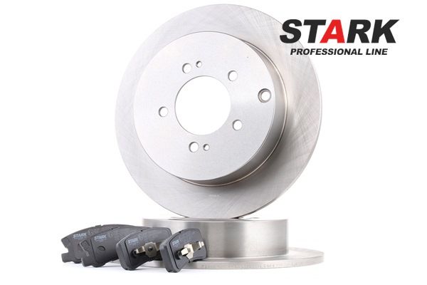 STARK SKBK-1090122 Kit de frein Mitsubishi Lancer 8 Berline EVO X (CZ4A) 307CV 2015