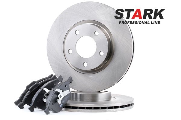 rendelés olcsó SKBK-1090150 Fék készlet, tárcsafék elsőtengely, Ø: 300mm, Szellőztetett ől STARK 1223682, 1321517, 1360305
