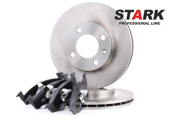 STARK SKBK-1090186 Remschijven en -blokken VW Polo Classic 6kv 1.8 102 Pk USD