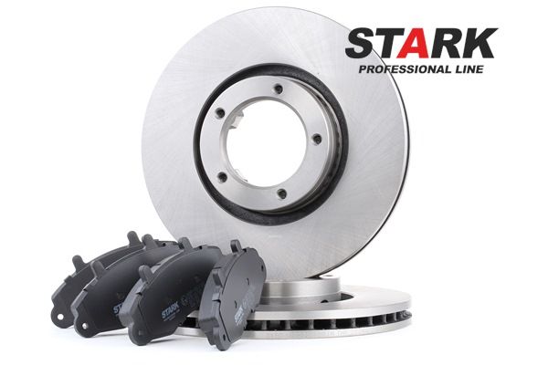 STARK SKBK-1090223 Brake discs and pads Ford Transit MK5 2.5 TD 75 hp 4HD