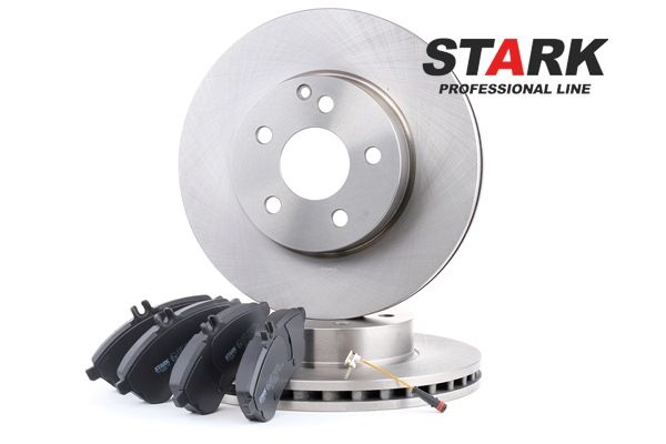 STARK SKBK-1090244 Bremsen Komplett Mercedes S204 C 200 CDI (204.207) 136PS 2009