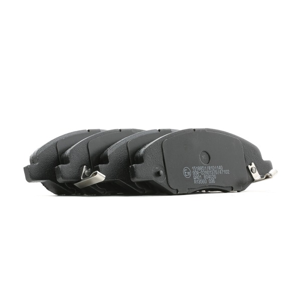 RIDEX 402B0992 Τακάκια φρένων Nissan Note e11 1.5 109 PS HR15DE