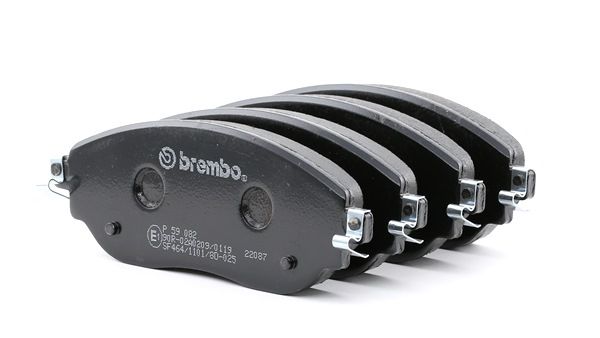 BREMBO P 59 082 Remblokken VAUXHALL Vivaro Flatbed Vrachtwagen / Chassis (X82) 1.6 CDTi 120 Pk R9M 450