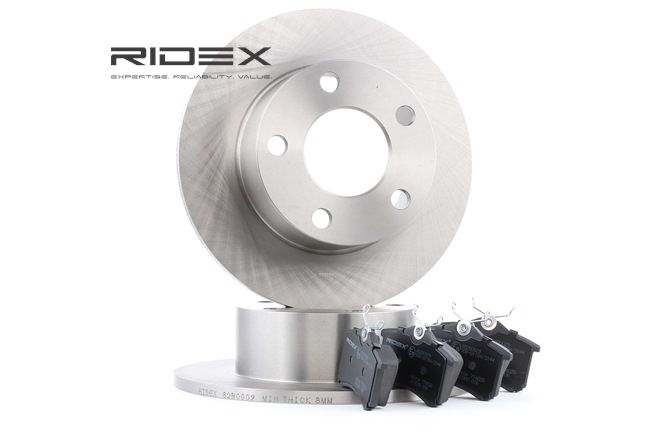 RIDEX 3405B0004 Bremsesett Audi A6 C5 Sedan 2.7 254 hk APB