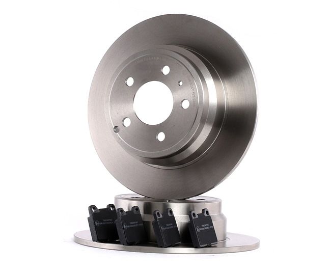 RIDEX 3405B0071 Set freni a disco Volvo C70 1 Cabrio 2.4 T 200 CV B 5244 T7