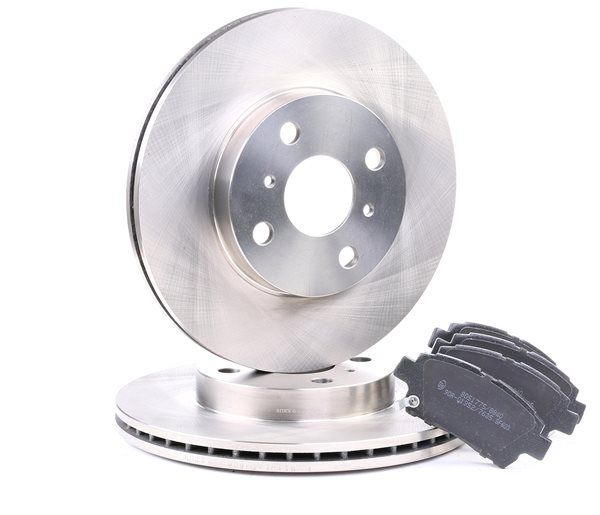RIDEX 3405B0202 Bremsesett Toyota Yaris Verso 1.4 D-4D (NLP20_, NLP22_) 75 hk 1ND-TV