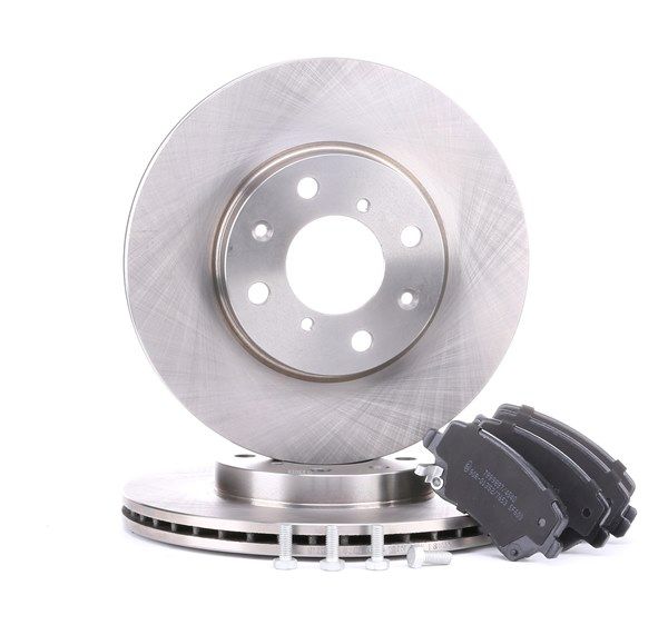 RIDEX 3405B0049 Discos y pastillas de freno SUZUKI Swift III Hatchback (MZ, EZ) 1.3 DDiS (RS 413D) 75 cv Z 13 DTJ