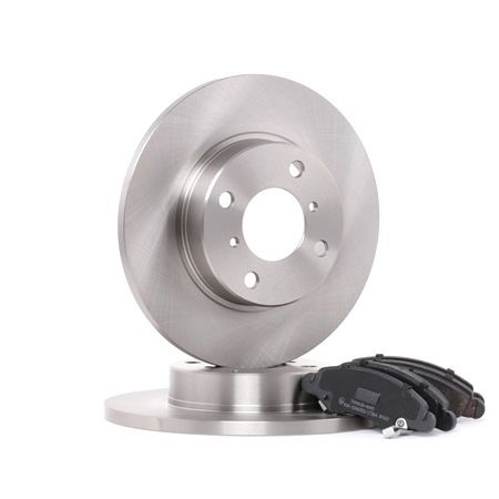 RIDEX 3405B0104 Discos y pastillas de freno Suzuki Wagon R+ MM 1.3 (RB 413) 94 cv M13A