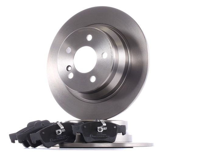 RIDEX 3405B0163 Σετ φρένων τακακια και δισκοπλακες Mercedes S211 E 280 CDI 3.0 4-matic (211.284) 190 PS OM 642.921