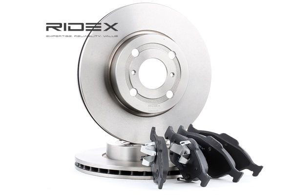 RIDEX 3405B0237 Set freni a disco Audi A4 B8 Avant RS4 4.2 quattro 450 CV CFSA