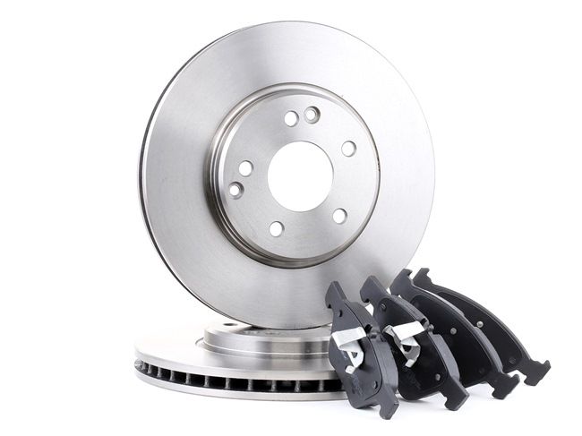 RIDEX 3405B0268 Σετ φρένων τακακια και δισκοπλακες Mercedes S210 E 220 CDI 2.2 (210.206) 143 PS OM 611.961