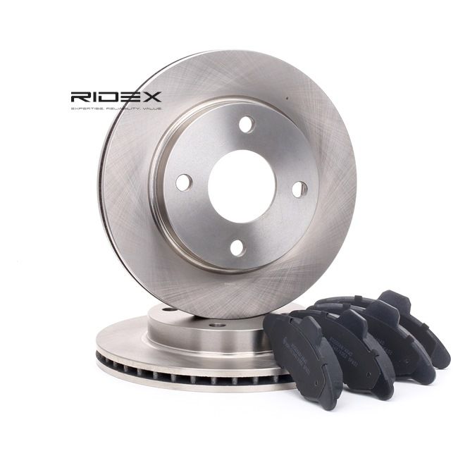 RIDEX 3405B0178 Fék készlet FORD Fiesta Mk3 Courier (F3L, F5L) 1.0 45 LE TLB