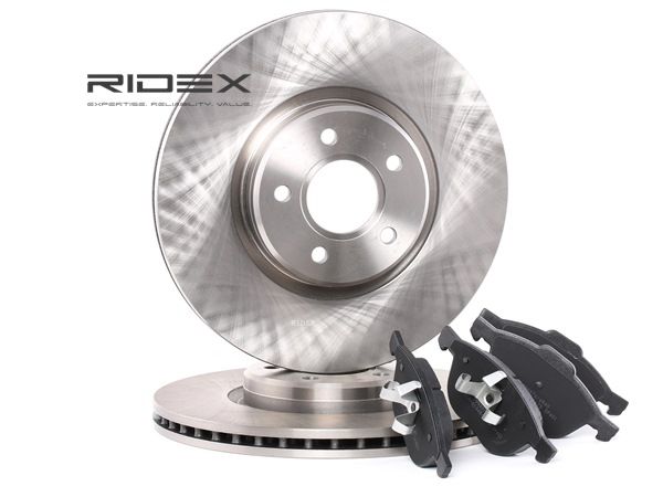RIDEX 3405B0135 Fék készlet Ford Kuga dm2 1.5 EcoBoost 4x4 (M9MA) 182 LE M9MD