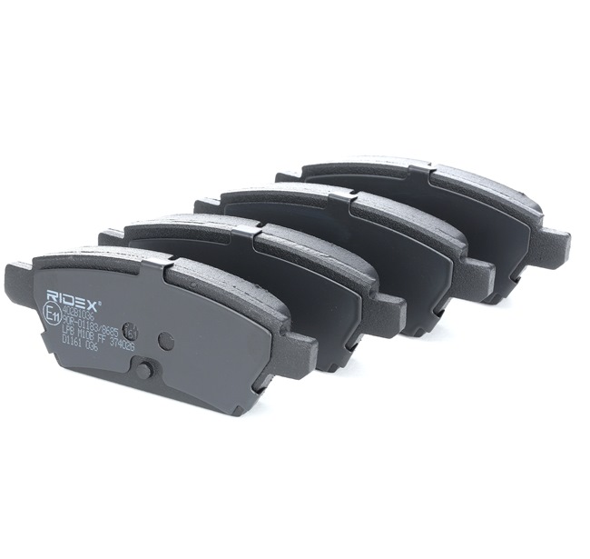RIDEX 402B1036 Τακάκια φρένων Ford Fusion CD3 2.3 162 PS C23HDEX